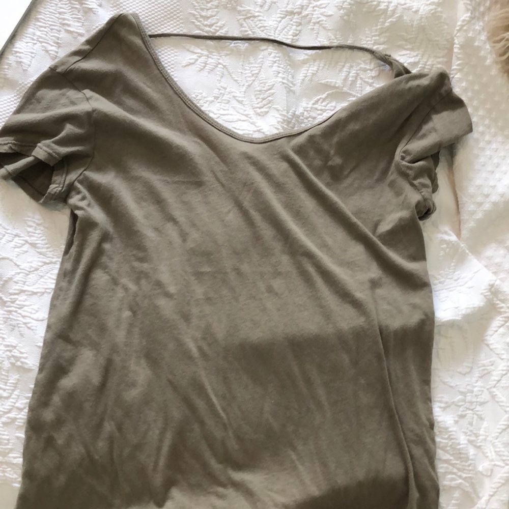 A green top